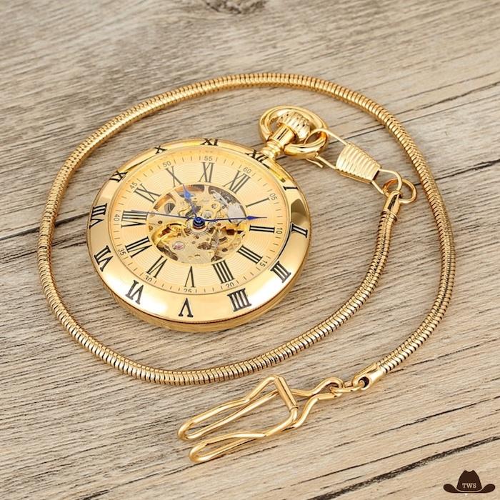 Montre à Gousset Chiffres Romains