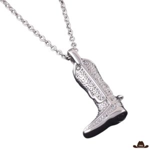 Pendentif Botte de Cowboy