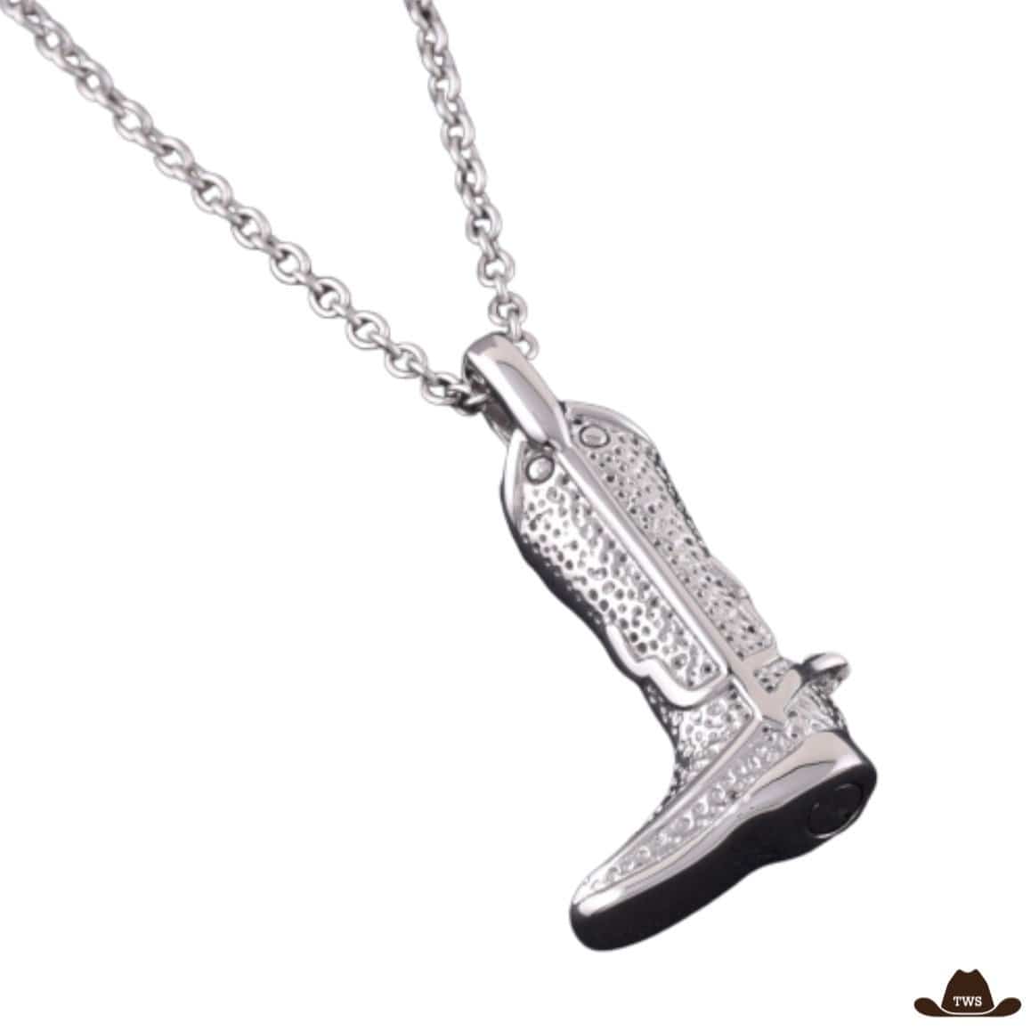 Pendentif Botte de Cowboy