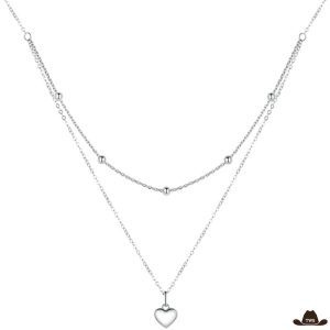 Pendentif Cœur Country (Argent)