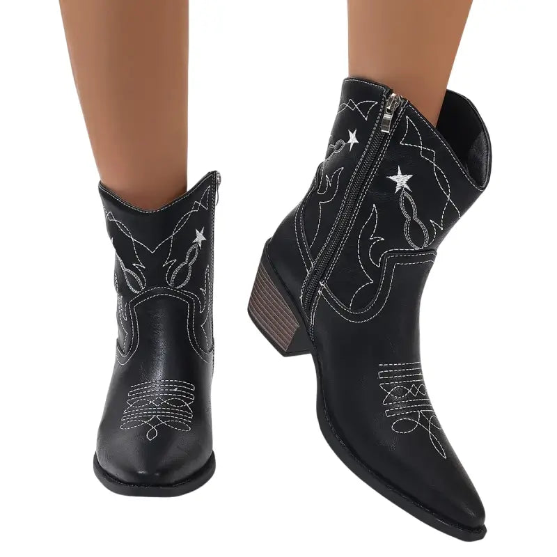 Santiags Basses pour Femme