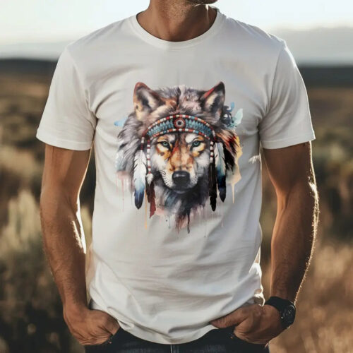 t-shirt-loup-indien-2_1.jpg T-Shirt Loup Indien