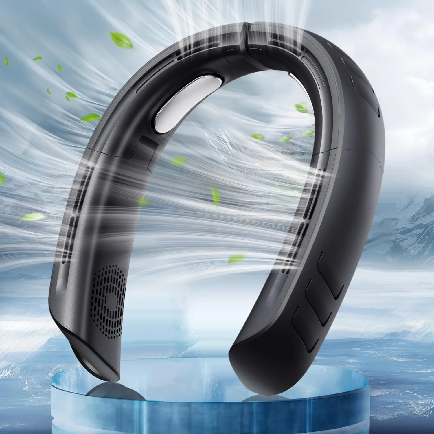 Ventilateur de cou portable sans pales (6000 mAh) – Image 3