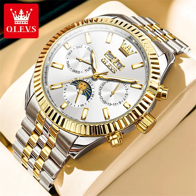 Montre automatique pour homme OLEVS – Image 3