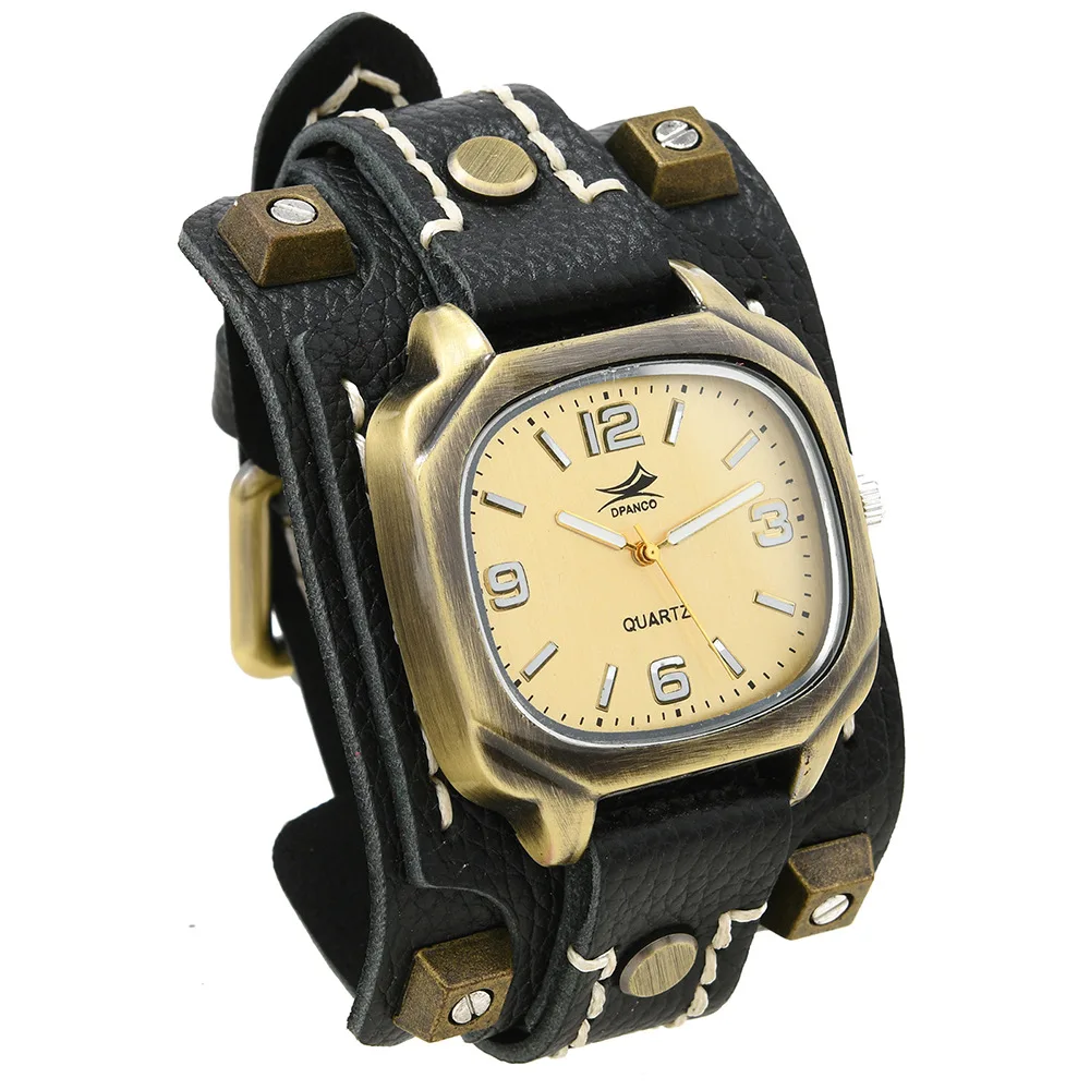 Montre à quartz pour homme style rétro punk – Image 6