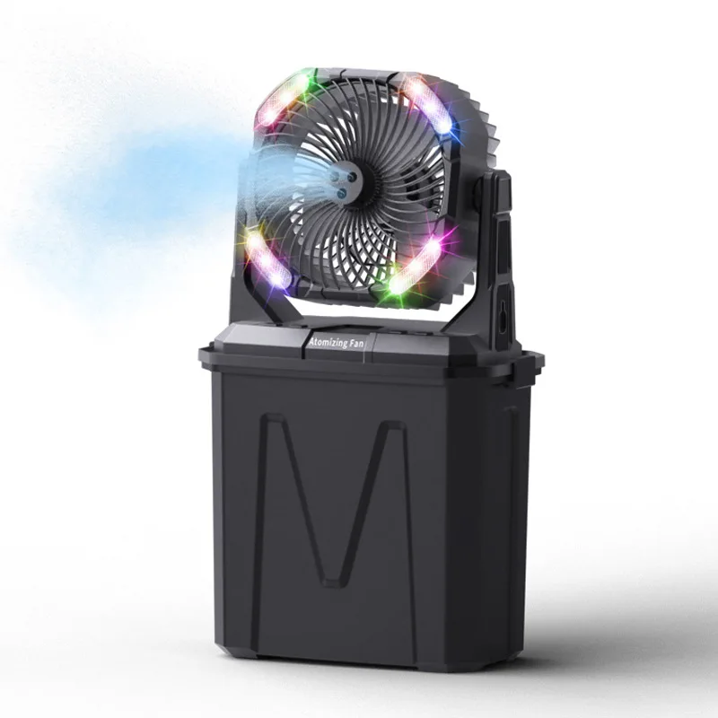 Ventilateur brumisateur portable (camping/extérieur) – Image 5