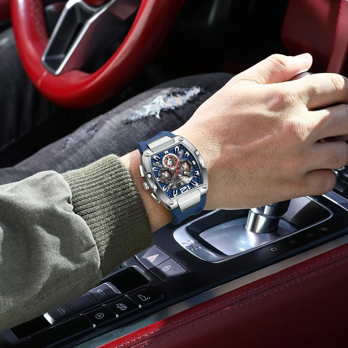 Montre à quartz de luxe pour homme POEDAGAR – Image 2