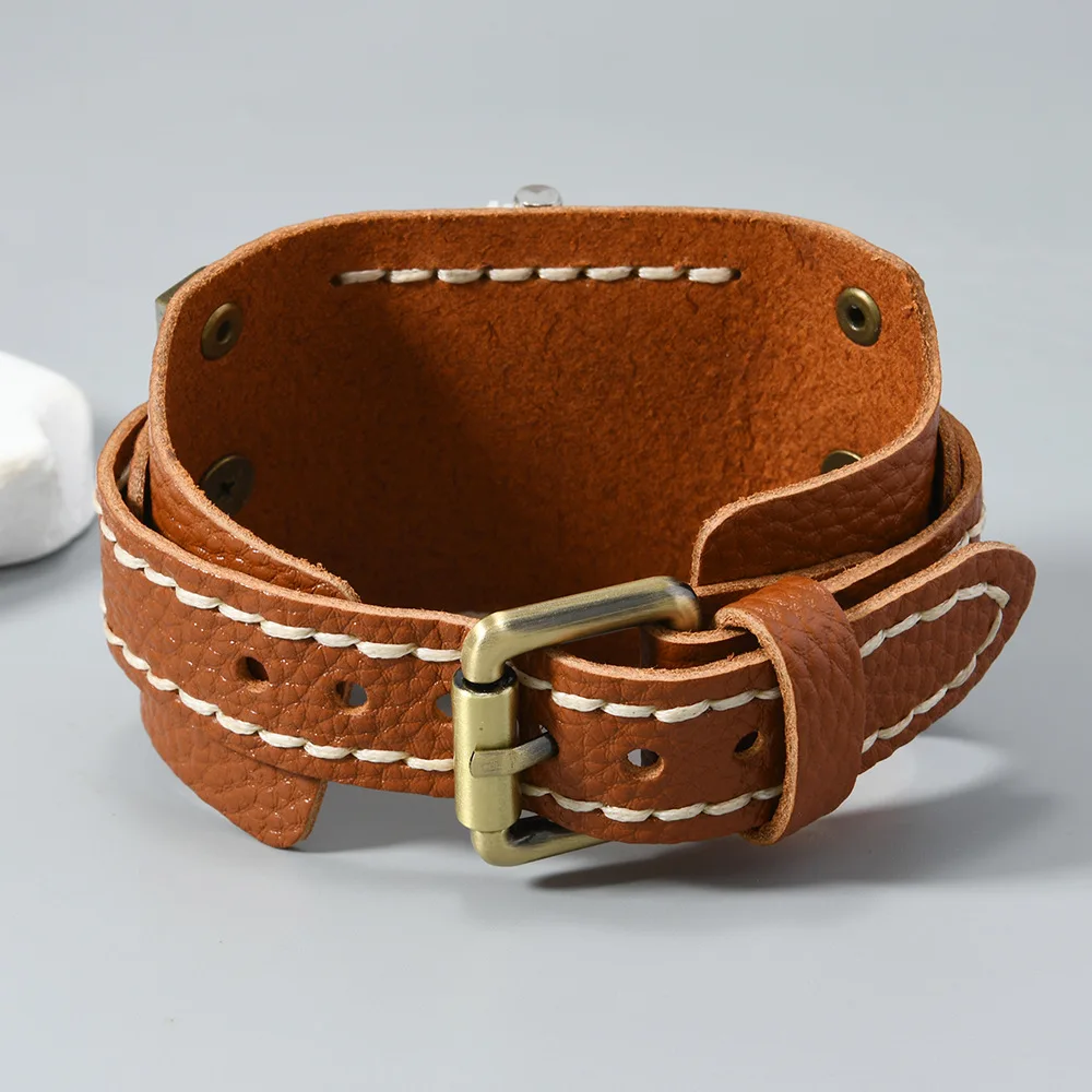 Montre à quartz pour homme style rétro punk – Image 2