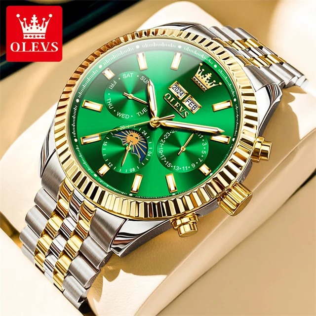 Montre automatique pour homme OLEVS – Image 2