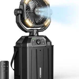 Ventilateur brumisateur portable rechargeable