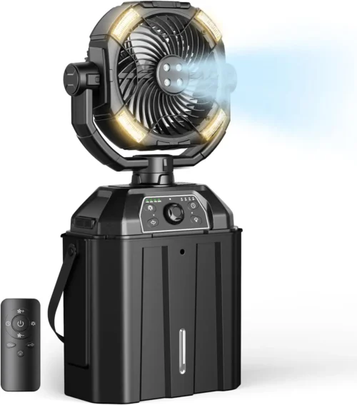 Ventilateur brumisateur portable rechargeable