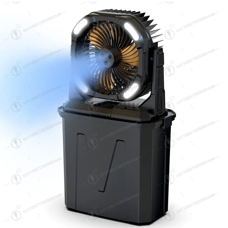 Ventilateur brumisateur portable (camping/extérieur) – Image 2