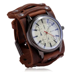 Montres rétro pour hommes, horloges Style Punk