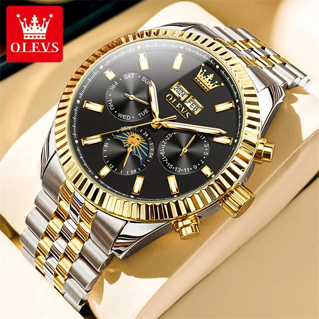 Montre automatique pour homme OLEVS – Image 5