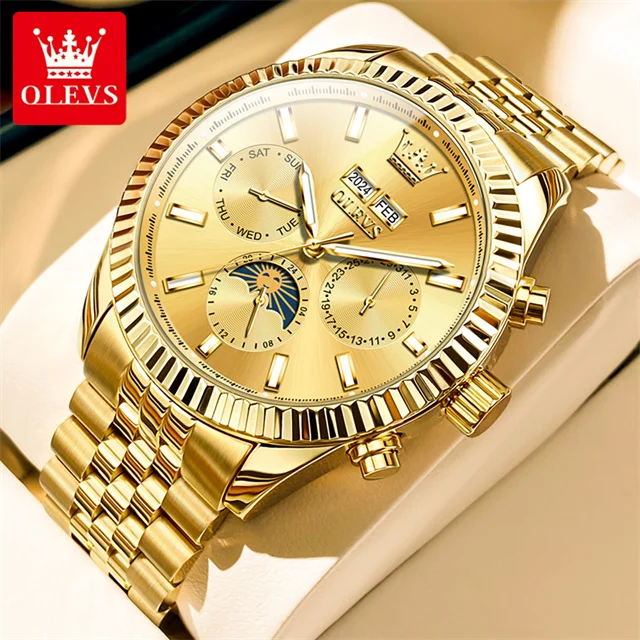 Montre automatique pour homme OLEVS – Image 6