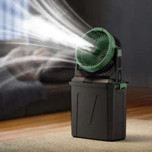 Ventilateur brumisateur portable avec réservoir d'eau