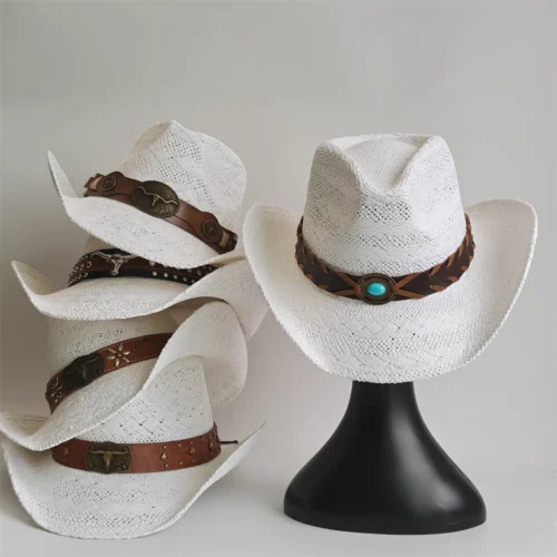 A7c80244d95694358a9b7fbeda7cb2936r.webp Chapeau de cowboy en paille blanche