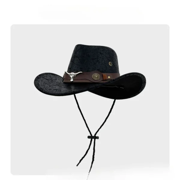 Chapeau de cowboy style western rétro
