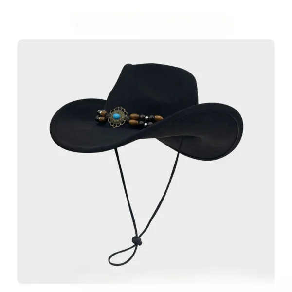 Chapeau de cowboy style western rétro