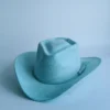 Chapeau de style western en suédine végane
