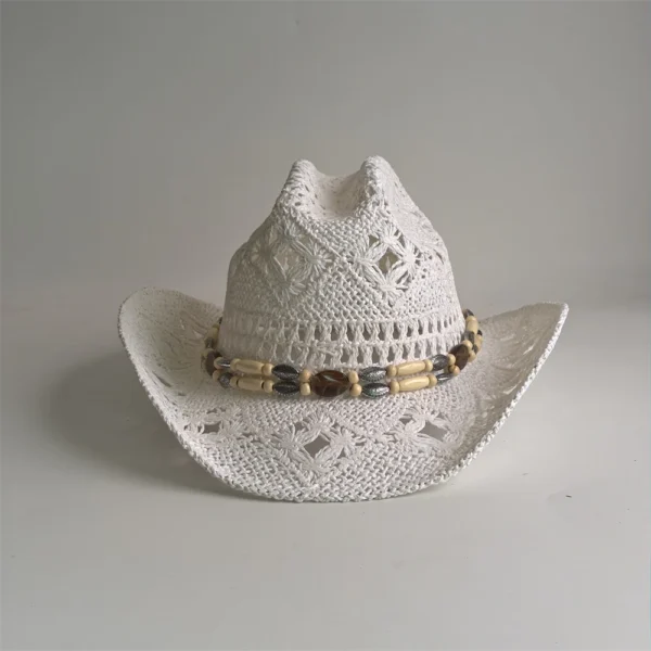 Chapeau de cowboy style bohème pour femme