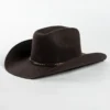 Chapeaux de cowboy de style western en 100 % laine