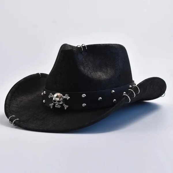 Nouveau chapeau de cowboy style western vintage