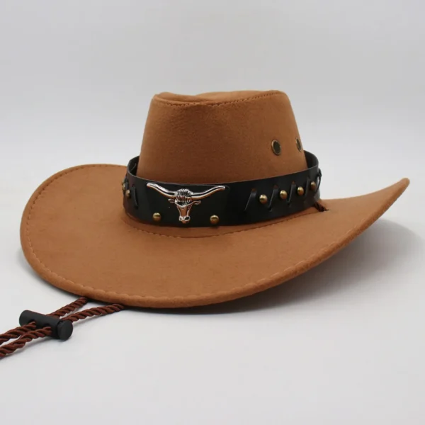 Chapeau de cowboy style western, unisexe