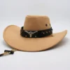 Chapeau de cowboy style western, unisexe