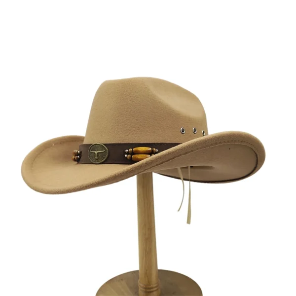 Chapeau de cowboy style western vintage