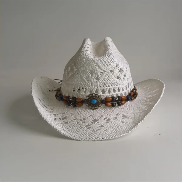 Chapeau de cowboy style bohème pour femme
