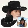Chapeau de cowboy style western vintage
