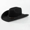 Chapeaux de cowboy de style western en 100 % laine