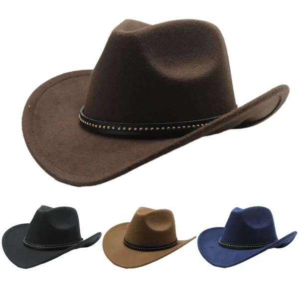 Chapeau de cowboy classique en feutre