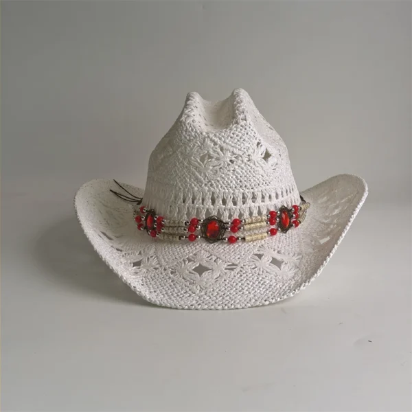 Chapeau de cowboy style bohème pour femme