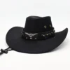 Chapeau de cowboy style western, unisexe