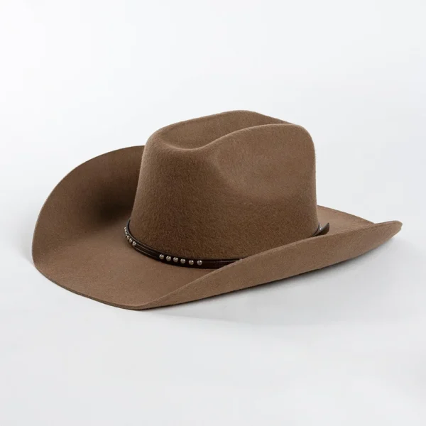 Chapeaux de cowboy de style western en 100 % laine