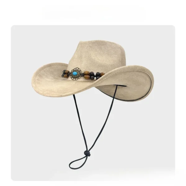 Chapeau de cowboy style western rétro