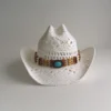 Chapeau de cowboy style bohème pour femme