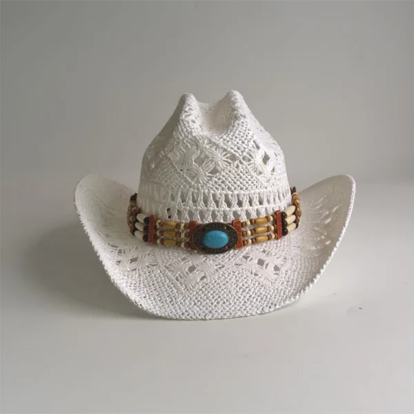Chapeau de cowboy style bohème pour femme