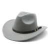 Chapeau unisexe style western vintage (cowboy/cowgirl)