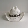 Chapeau de cowboy style bohème pour femme