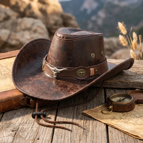 Chapeau de cowboy style western, unisexe