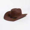 Chapeaux de cowboy de style western en 100 % laine