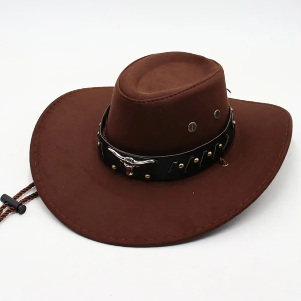 Chapeau de cowboy style western, unisexe