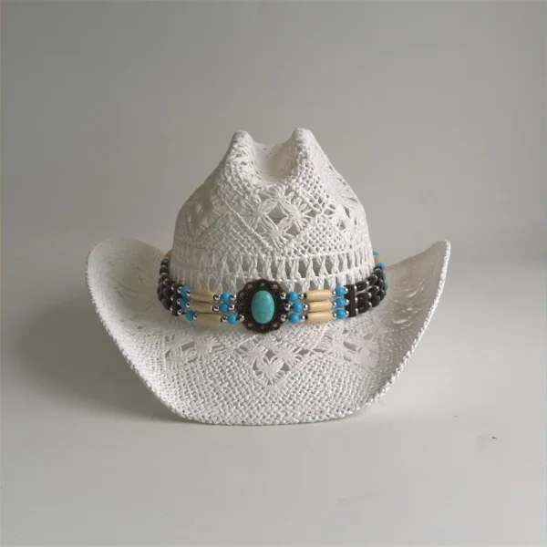 Chapeau de cowboy style bohème pour femme