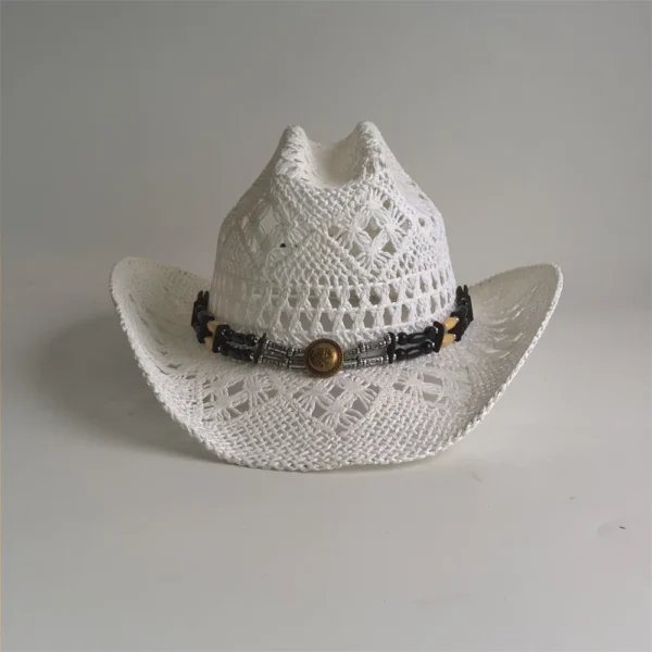 Chapeau de cowboy style bohème pour femme